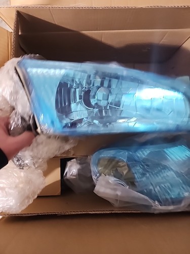 WFLNHB Headlights with Front Signal Lights Assembly Replacement for 1998-2000... - Picture 3 of 4