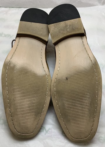 Steve Madden JIMMER Brown Leather Wing-Tips Oxfords Mens Shoes Size 8 - Picture 10 of 12