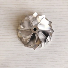 TD04 reverse 49.00/64.89mm 6+6 blades performance turbo billet compressor wheel