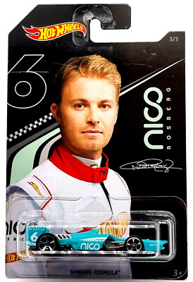  Hot Wheels Nico Rosberg Cars / Auto Winning Formula 3/3