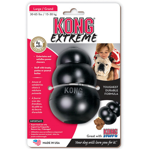 KONG Extreme Black Dog Toy Large