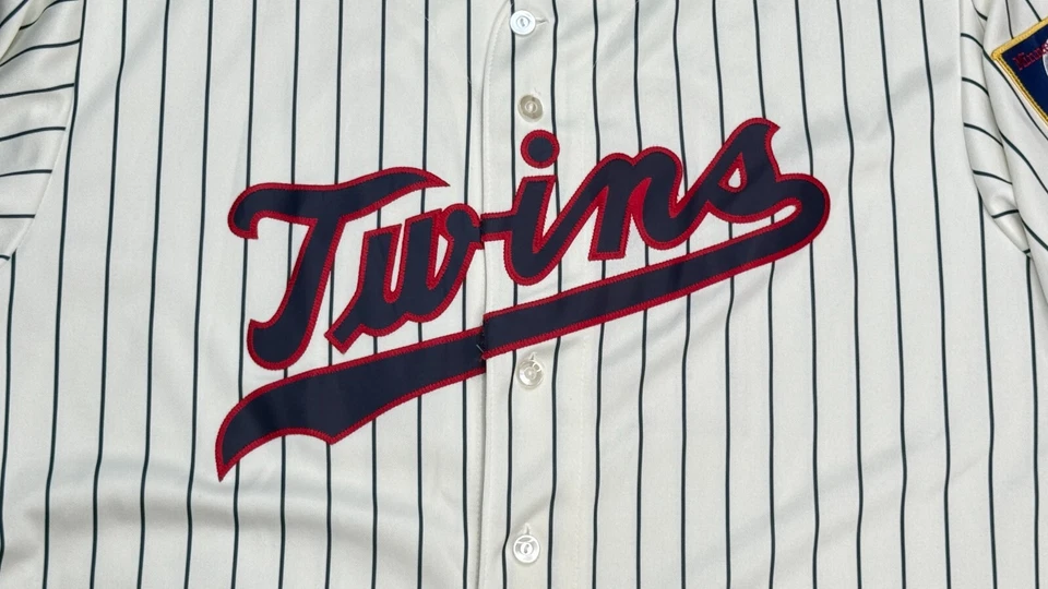 Majestic Vtg MLB 50 Seasons Minnesota Twins #21 Baseball Jersey Size 2XL - Image 2 of 4