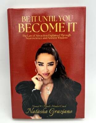 SIGNED NATASHA GRAZIANO: Be It Until You Become It HARDCOVER - RARE