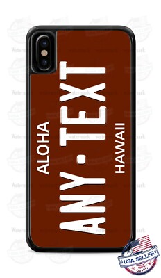 Hawaii 1957 Vintage State License Plate Phone Case For iPhone 11 Samsung LG etc