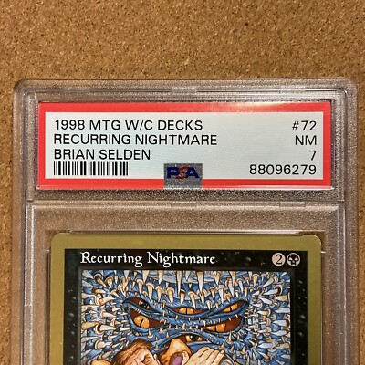 RECURRING NIGHTMARE - 1998 MTG WORLD CHAMPIONSHIPS #72 BRIAN