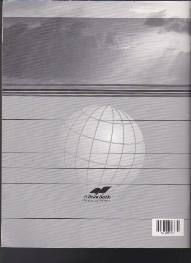 abeka World History & Cultures 10 Quiz Key 2nd Ed. Teacher Key #57282001 VG Foto 2 de 4