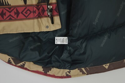 SUPREME 700 FILL DOWN TAPED SEAM PARKA - NAVAJO - SIZE L - NWT | eBay