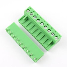 5Pcs 5.08mm Pitch Right Angle 9 pin 9 way Scr...