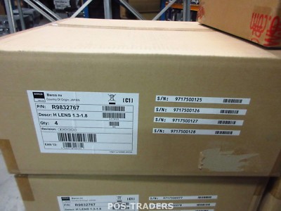 BARCO R9832767 - H Lens 1.3-1.8:1  FOR PHWU-81B PHWX-81B PHXG-91B Projectors NEU