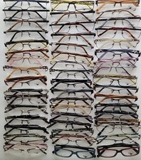 New Wholesale Bulk Lot 30 Designer Clear Lens Optical Eyeglasses Frame