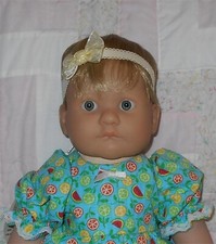 PLAYHOUSE Unisex WILLIAM Doll Wig SZ 12/13 BLONDE Partial Cap Modacrylic B NWT