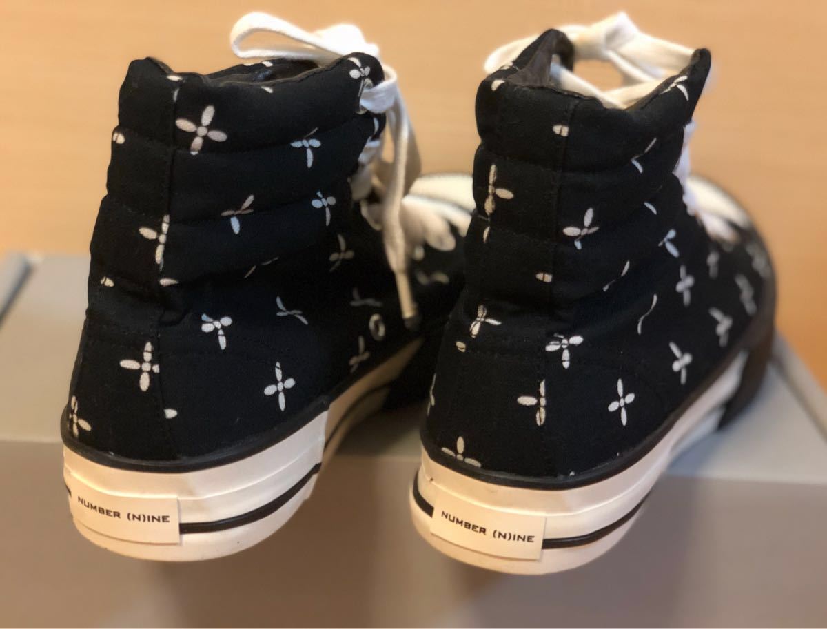 NUMBER NINE cross pattern sneakers US7 26 genuine redisun NUMBER NINE cross pattern sneakers US7 26 genuine redisun
