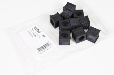 ICOTEK 41351, KT cable grommets black (1PU=10Pcs) - NEW