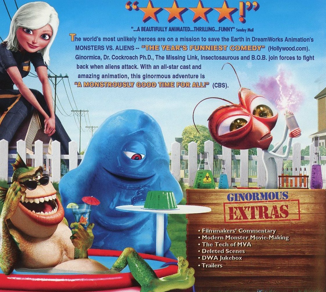 その他 Kids Vs Monsters / [DVD] [Import] 2zzhgl6 Monsters vs Aliens DVD (Region 4) VGC | eBay