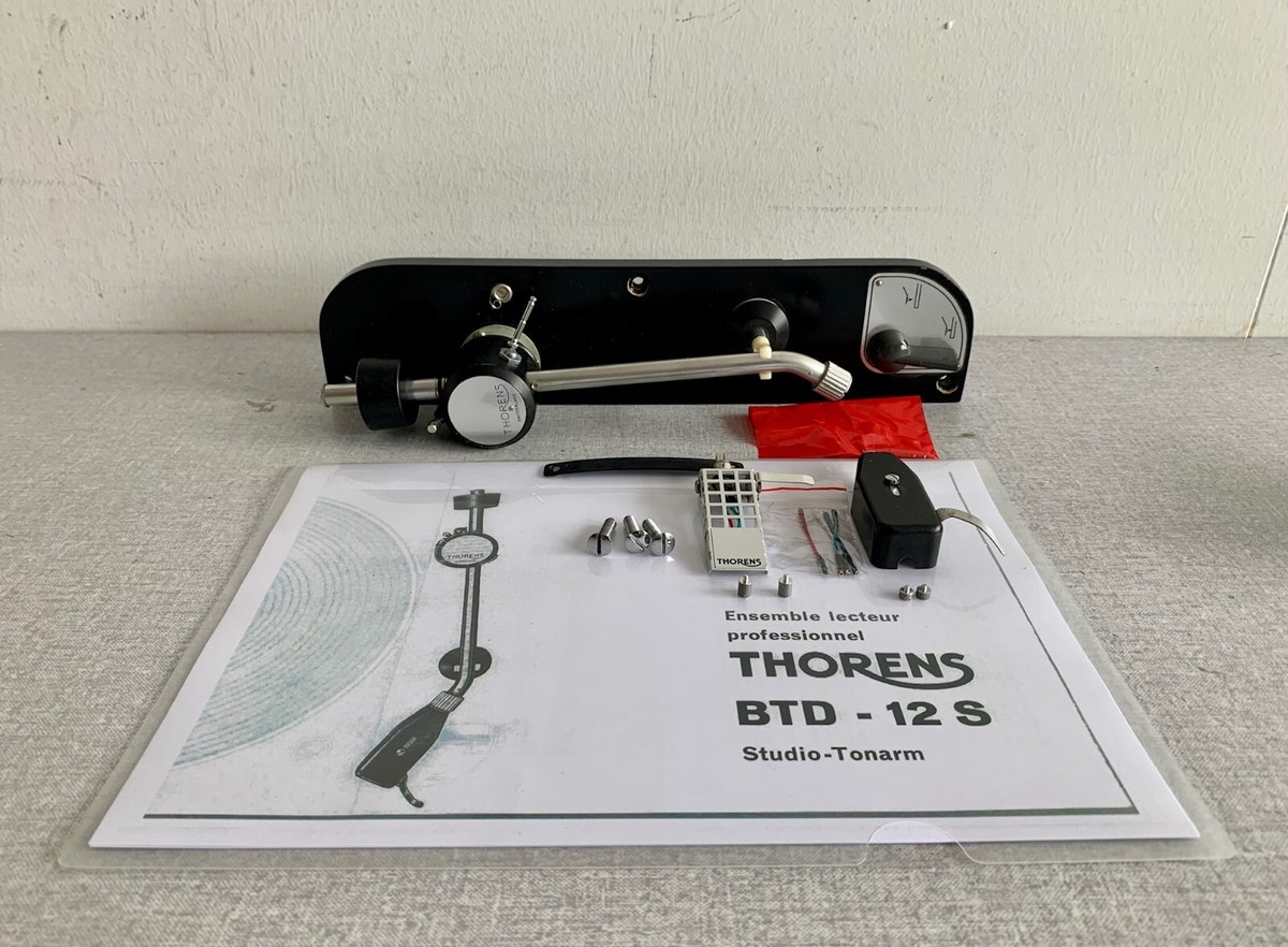 RESTORED THORENS BTD 12S TONEARM WITH ANTISKATING | eBay
