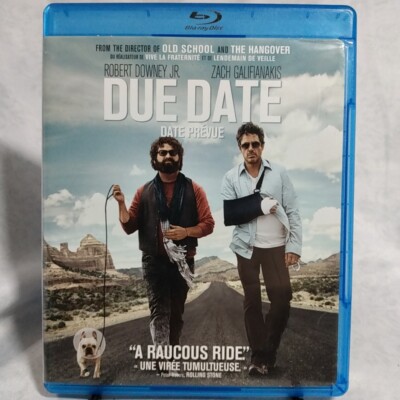 Due Date (Blu-ray/DVD, 2011, 2-Disc Set)