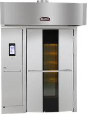 Baxter OV520G2 Roll-In Gas Rotating Double Rack Oven with Touch Screen Contro...