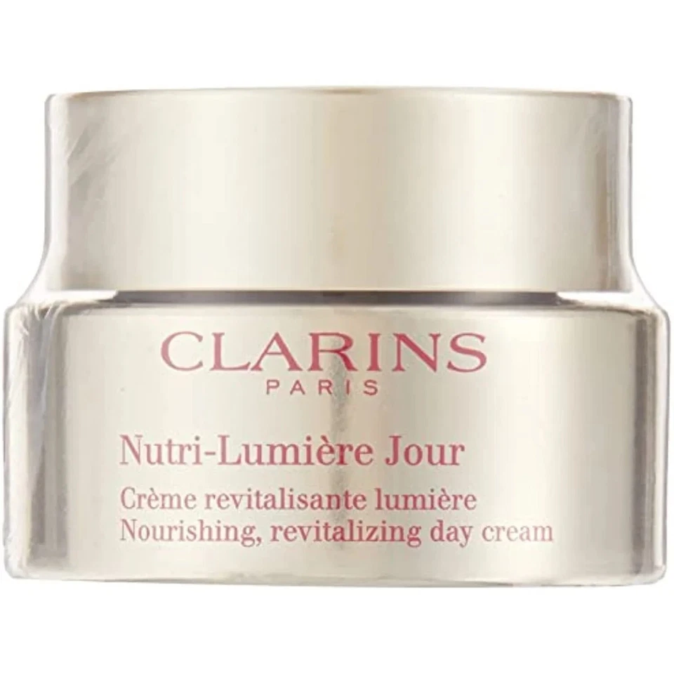 CLARINS NUTRI-LUMIERE JOUR, CREMA DE DÍA REVITALIZANTE NUTRITIVA - 1,6 OZ - SELLADA Foto 2 de 4