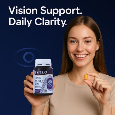 TYILLO Lutein Ester Eye Support   Vision Protection + Zeaxanthin, 60 Tablets