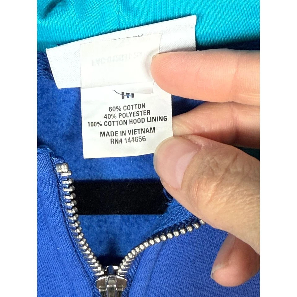 Женская куртка с капюшоном Walt Disney World Parks на молнии L синяя с персонажами 2020 ограниченное издание - Изображение 4 из 4