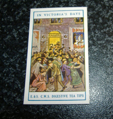 English & Scottish CWS Tea - In Victorias Days No17 - Old Theatre Crush
