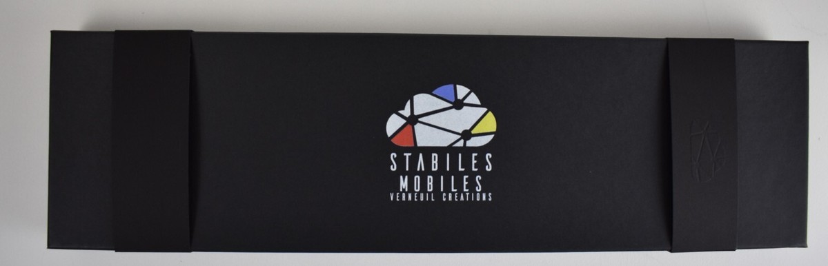 【Verneuil Créations】Number 8 ブラック Mobile STABILE STANDING MOBILE BLACK ART MODERN SCUPLTURE MID CENTURY