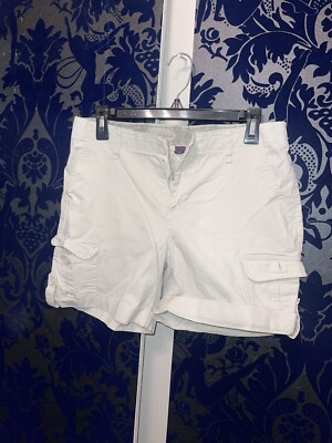 Gloria Vanderbilt Khaki Shorts Hiking Outdoors Size (25)Q4