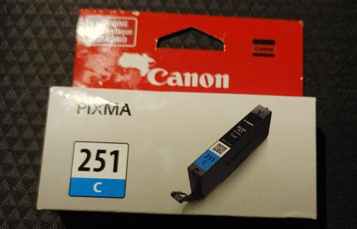 Canon PIXMA 251 Tintenpatrone Cyan C Blau Original Official Authentic CLI-251C