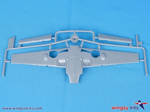 German WWII Fighter MESSERSCHMITT Bf 109 E-4 1/48 Wingsy Kits D5-10 - 第 3/10 張圖片