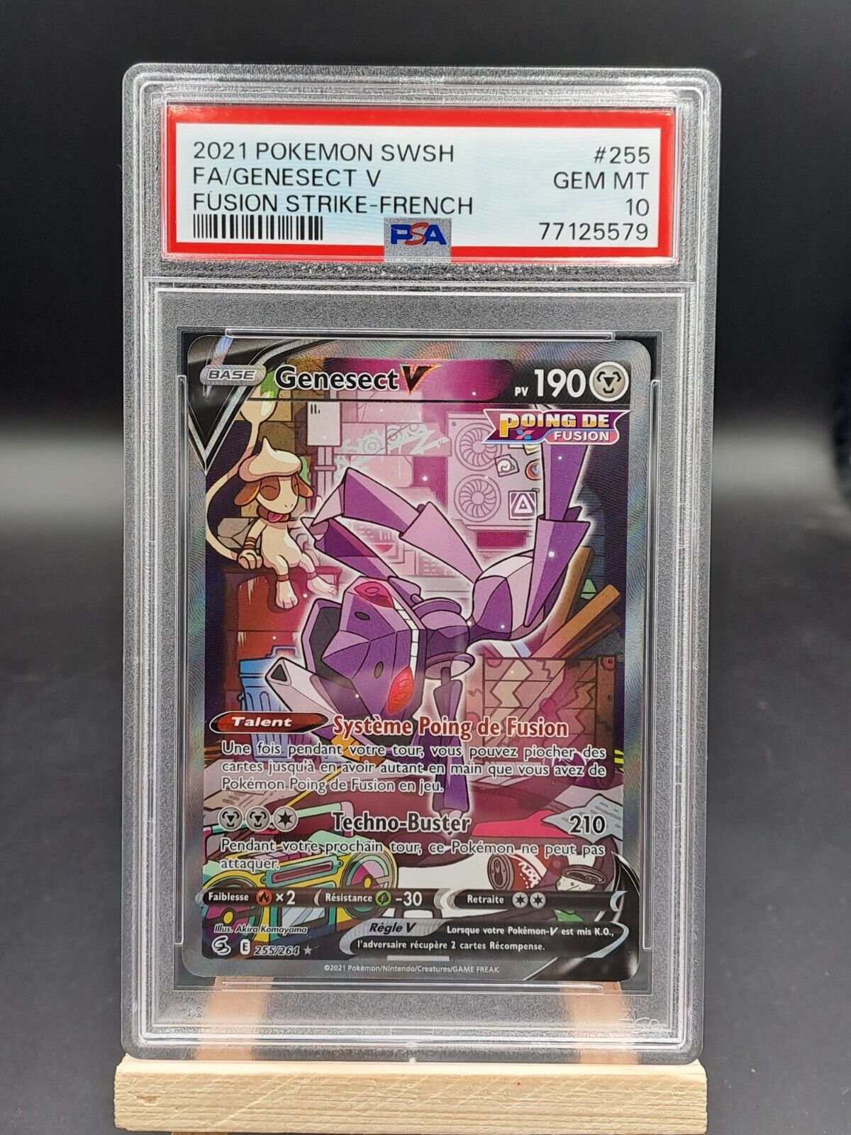 Carte Pokémon Genesect V alternative poing de fusion - Vinted