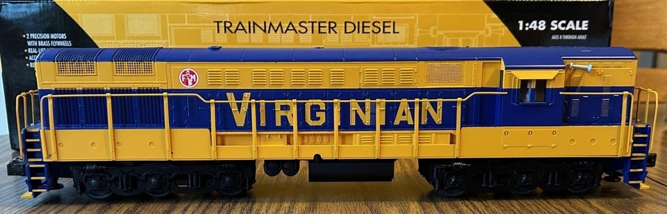 K-Line Trains O Gauge Virginian FM Trainmaster #52 Item #K2499-0052HS - Image 2 of 4