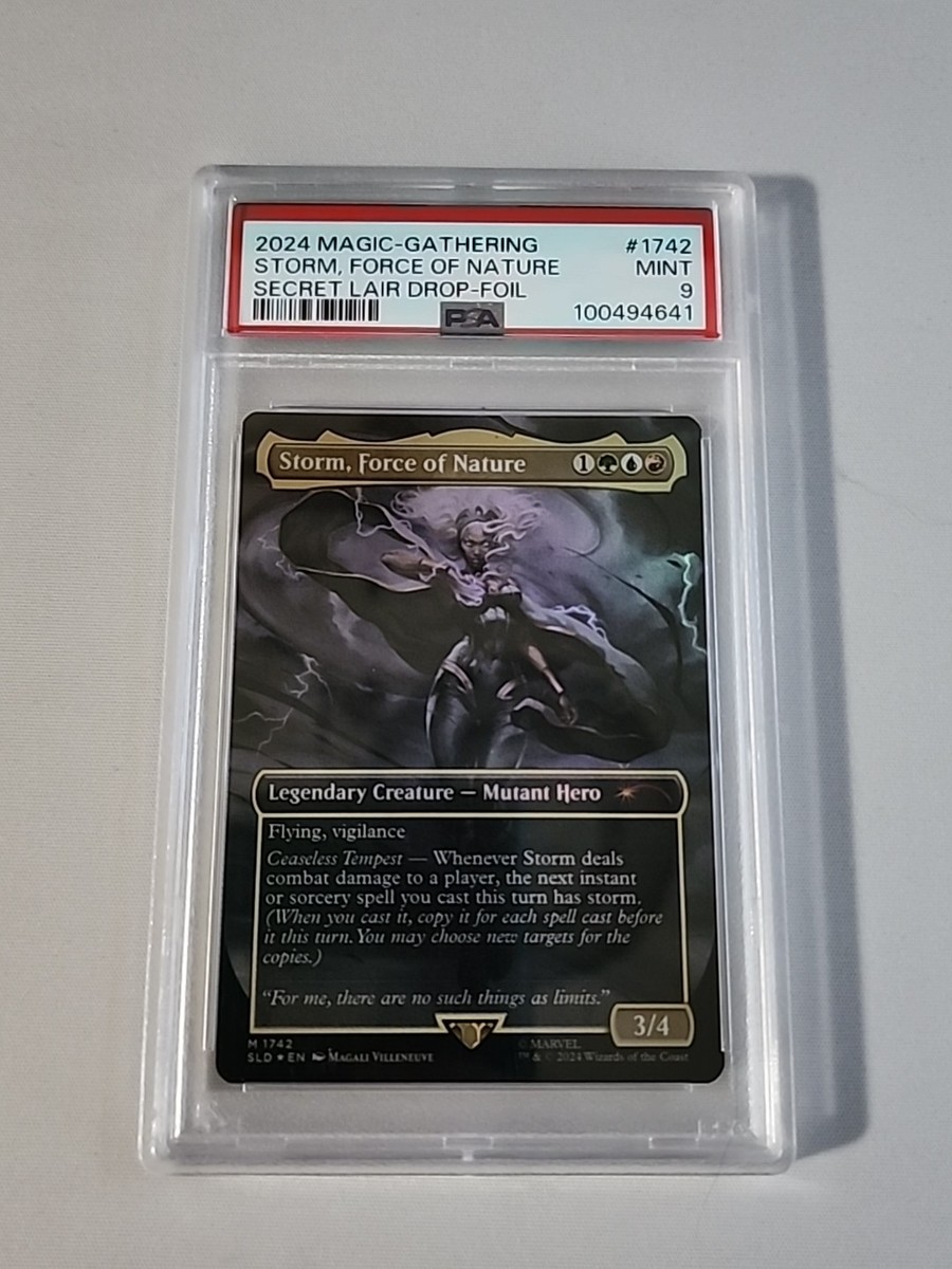 マジック：ザ・ギャザリング Storm, Force of Nature MTG Foil Storm, Force of Nature (Marvel) (Secret Lair) (Borderless