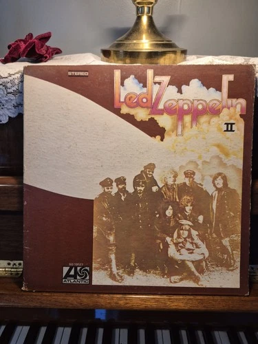 LED Zeppelin II 1969 Vinyl LP Album, Atlantic SD 19127, Gatefold Record
