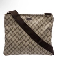 Gucci GG Supreme Monogram Canvas Messenger Crossbody Bag