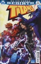 Titans #13B Mora Variant FN 2017 Stock Image