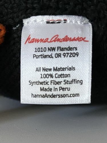 Hanna Andersson Black Spider Knit Plush Halloween - Picture 9 of 14