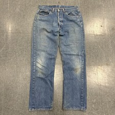 Vintage 1984 Levi’s 501 XX Button-Fly Denim Jeans 33x32 USA MADE 80s 90s