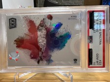2019 PANINI BASKETBALL SPECTRA KYRIE IRVING OLOR BLAST PSA 10