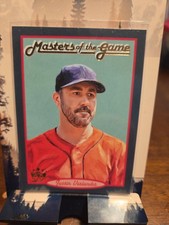 2019 Panini Diamond Kings Masters Of The Game Justin Verlander #MG6 Astros 