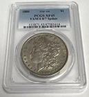 1880 P VAM 6 8/7 Spikes PCGS XF 45 Top 100 Silver Morgan