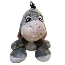 Disney Eeyore Big Feet Plush Stuffed Animal Winnie The Pooh Gray Donkey Cute 11"