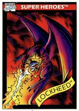 1990 Marvel Universe #27 Lockheed