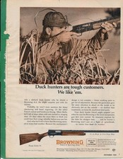 Magazine Ad - 1969 - Browning A-5 Shotgun