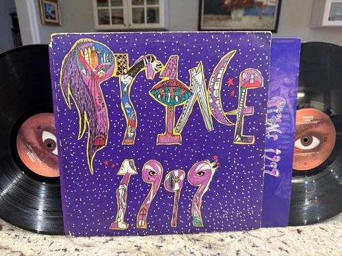 PRINCE 1999 - 2x   VINYL  LP W/LYRIC INNER SLEEVES ORIG 1982 LOWEST$$$