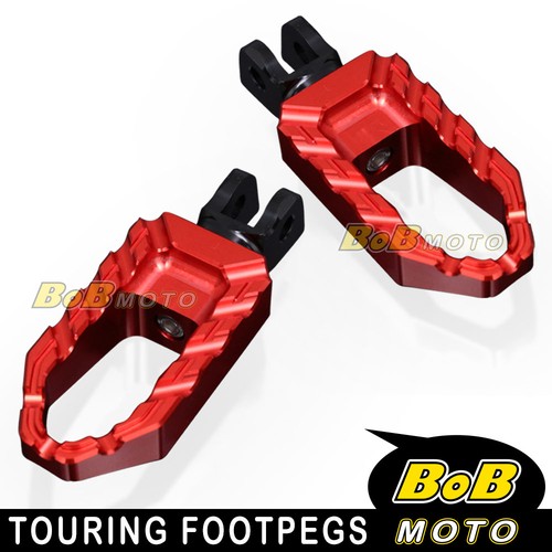 BUZZ Rider Foot Pegs Wide For Kawasaki Ninja 300R 250R Z125 Z250 Z300 - Picture 9 of 10
