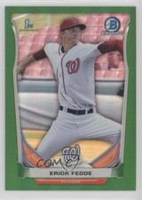 2014 Bowman Draft Chrome Green Refractor 83/150 Erick Fedde #CDP14 i5q