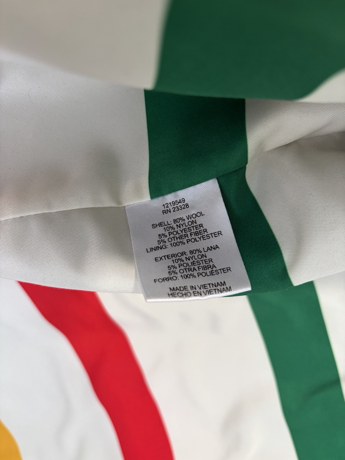 Pendleton Wool Blend Coat Woman’s Medium Campbell… - image 7