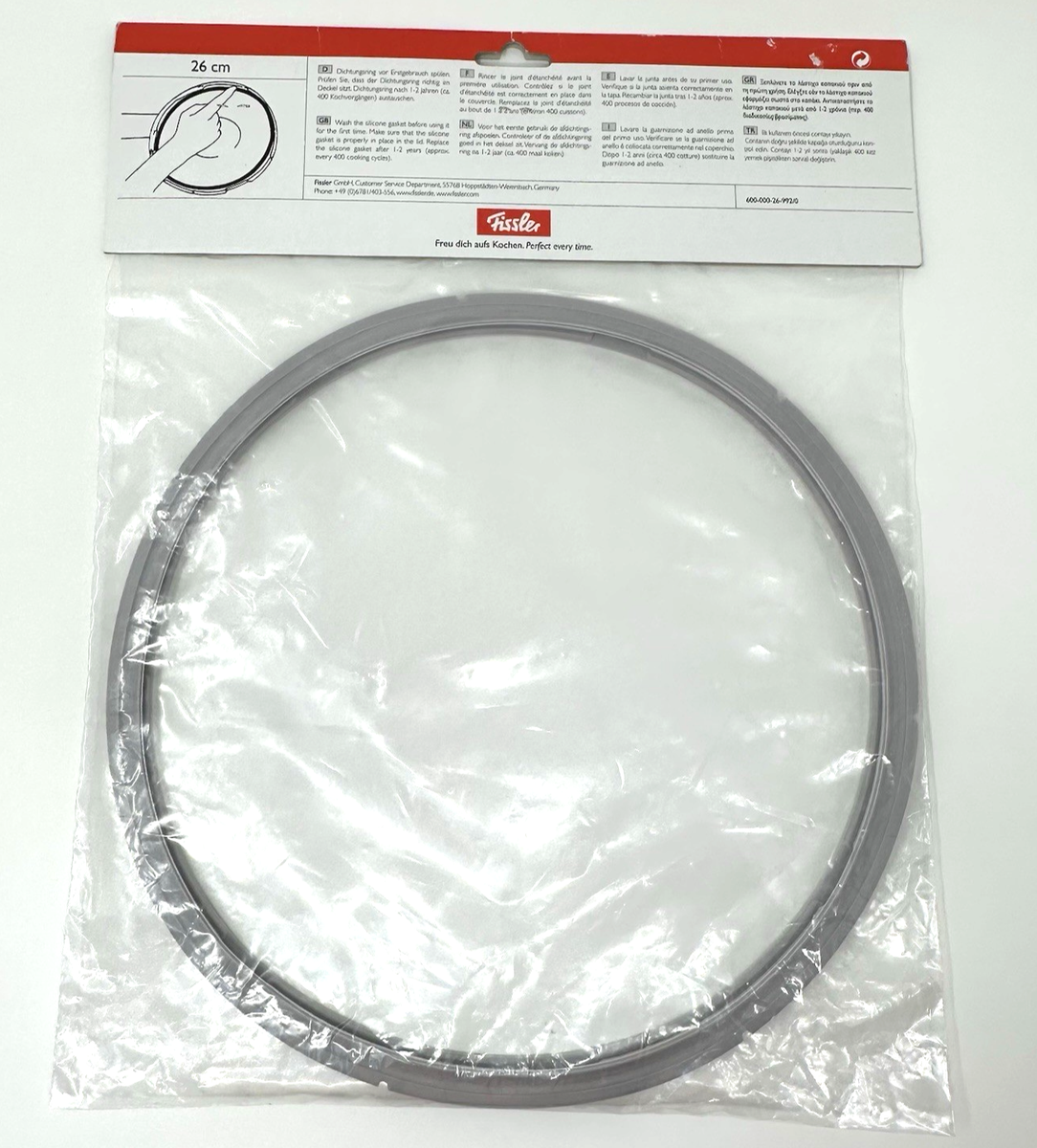 Gasket Replacement Fissler Gasket 26CM Fissler Silicone Gasket