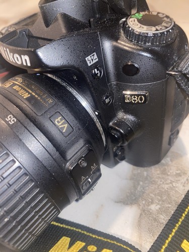 Nikon D80 Camera w/Nikon DX 18-135mm Lens W/charger & Back up Battery Tested - Picture 12 of 21