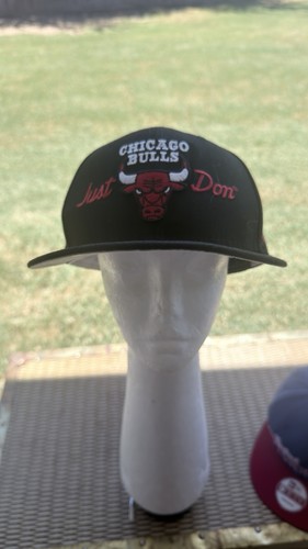 New Era x Just Don Chicago Bulls 59FIFTY Fitted Hat Black 7 1/8 NBA